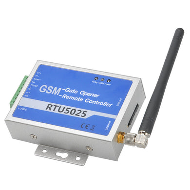 GSM Relay Controller - Quad Band GSM, Support 64 Authorized Numbers, No Call Fees (Blue)