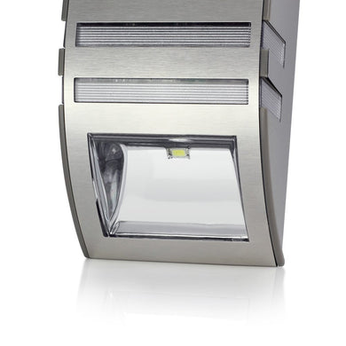 Outdoor Solar Powered LED Security Light - 50 lumens, Motion Detection,  IP44, 5.5V Polycrystalline Solar Panel (Silver)