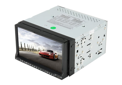 7 Inch 2 DIN Car Head Unit - GPS, Win CE, Touch Screen, 90 Degree Tilting Screen, Bluetooth, 3D Interface