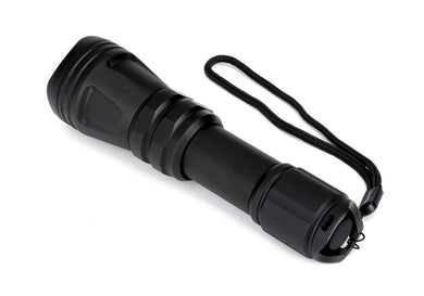 Brinyte B158 LED Flashlight - 480Lumen, 2400 mA Rechargeable Battery, 5 Modes, IPX8, Zoom