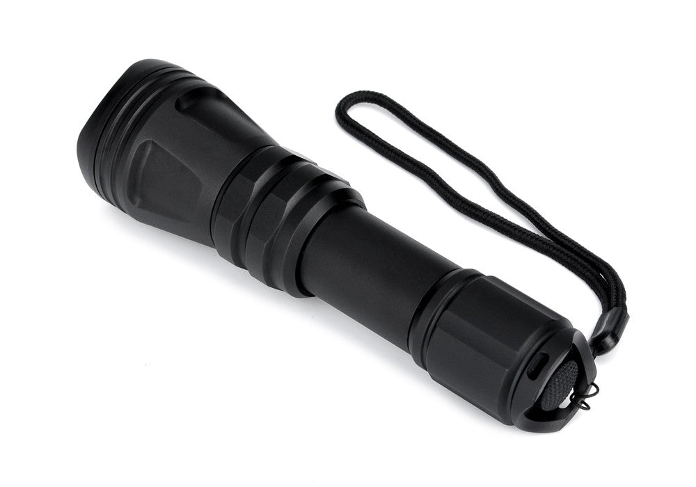 Brinyte B158 LED Flashlight - 480Lumen, 2400 mA Rechargeable Battery, 5 Modes, IPX8, Zoom