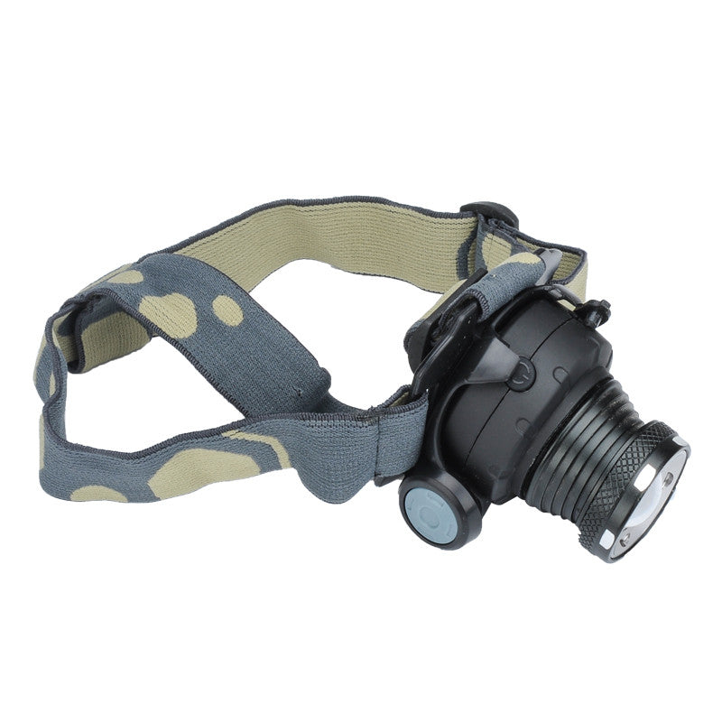 CREE LED Head Lamp - 500 Lumens, 3 Modes, Zoom Lens, 600mAh Battery