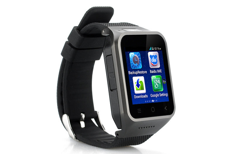 ZGPAX S8 Android 4.4 Watch Phone - Dual Core CPU, 1.54 Inch Display, 512MB RAM, 4GB Internal Memory, 2 Megapixel Camera (Black)