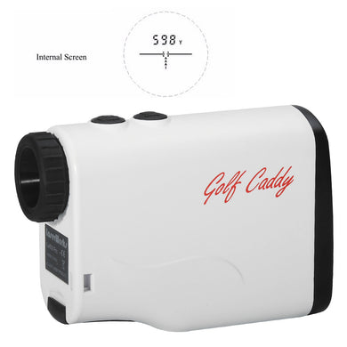 600 Meter Laser Golf Range Finder - 6x Zoom,  LCD Display, Fog Mode, Scan Mode, Waterproof