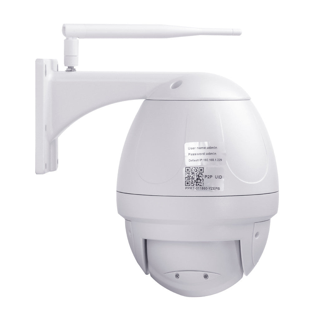 IP67 PTZ Dome Camaera - 1/2.8 Inch CMOS Sony Sensor, 4 Times Zoom, ONVIF 2.2, Motion Detection, Night Vision