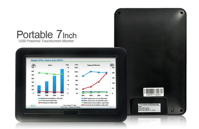 Portable 7 Inch USB Powered Touchscreen Monitor