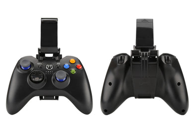 Bluetooth Game Pad - 2 Analogue Sticks, D-Pad, 8 Action Buttons, 400mAh Battery, Bluetooth 4.0