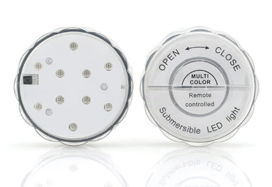 Circle LEDs - 4 Waterproof, Remote Controlled, Color Changing LED Lights