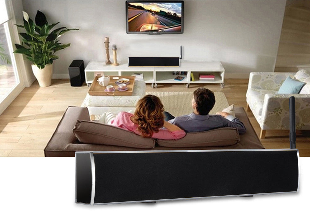 Android TV Box + Soundbar - Quad Core Android 5.1, 4K, DVB-T2 Functionality, Kodi V16 Pre-Installed, 50W Audio Output (Grey)