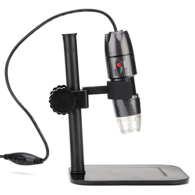 Digital USB Microscope - 800 Zoom, Video + Photos, 8 LEDs, 1280x1024 Resolutions