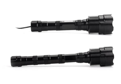 3800 Lumen LED Flashlight - 3x CREE XM-L2 T6 LED, 6061-T6 Aluminum Alloy, 18650 Batterys, 5 Modes