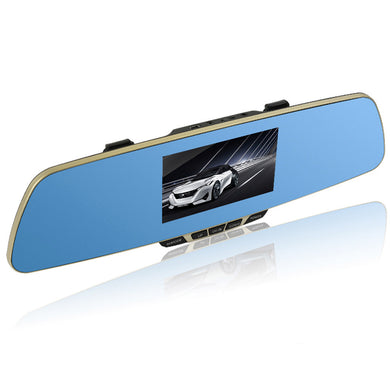 Ordro T2 1080P Car DVR - 5 Inch LCD Screen, 170 Degree Wide Angle Lens, Rearview Mirror, G-Sensor,1/4 Inch CMOS Sensor