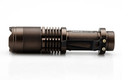 CREE XML T6 Mini LED Flashlight - For Camping + Fishing, 1200 Lumens, Weatherproof, 5 Modes