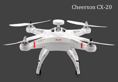 Cheerson CX-20 Quadcopter - 10M Per Second, GPS hold, Auto Return, 300M Remote Range, Camera Mount, 2700mAh Battery