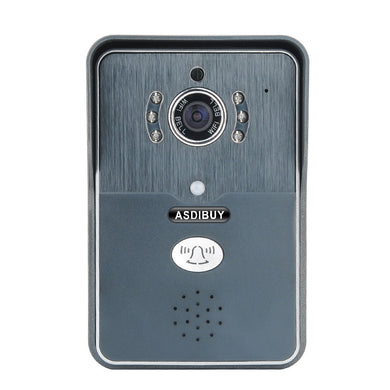 1/4 Inch CMOS Wi-Fi Video Door Phone - 720P, iOS + Android App, Night Vision, Motion Detection, IR Cut, Push Alarm