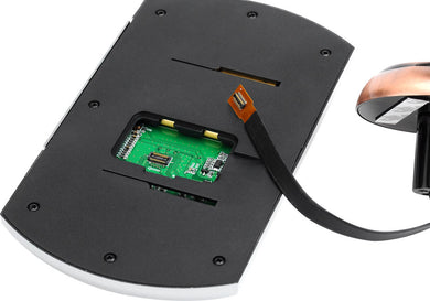 Smart Digital Doorbell - 720P, 1/4 Inch CMOS, 140 Degree Viewing, 4.3 Inch Display, Night Vision, Motion Detection (Silver)