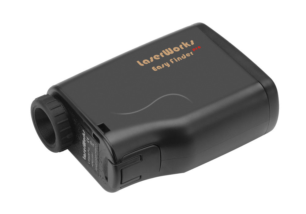 LaserWorks LW600 Pro Golf Rangefinder - 6X Magnification, Goniometer, Flagpole Locked, Anti Fog, Weatherproof