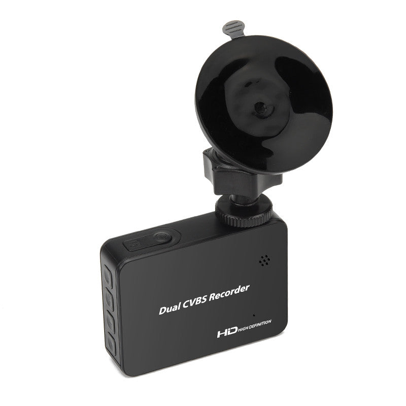Ordro Q603 Dual Cam Car DVR - 1/4 Inch CMOS, 2.7 Inch TFT LCD Display, 150 Degree Wide Angle Lens, Micro SD Support
