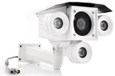 Outdoor Weatherproof CCTV Camera - 3x Array LEDs, 1/3 Inch Color CMOS, 1000TVL, IR Cut, 60 Meter Night Vision