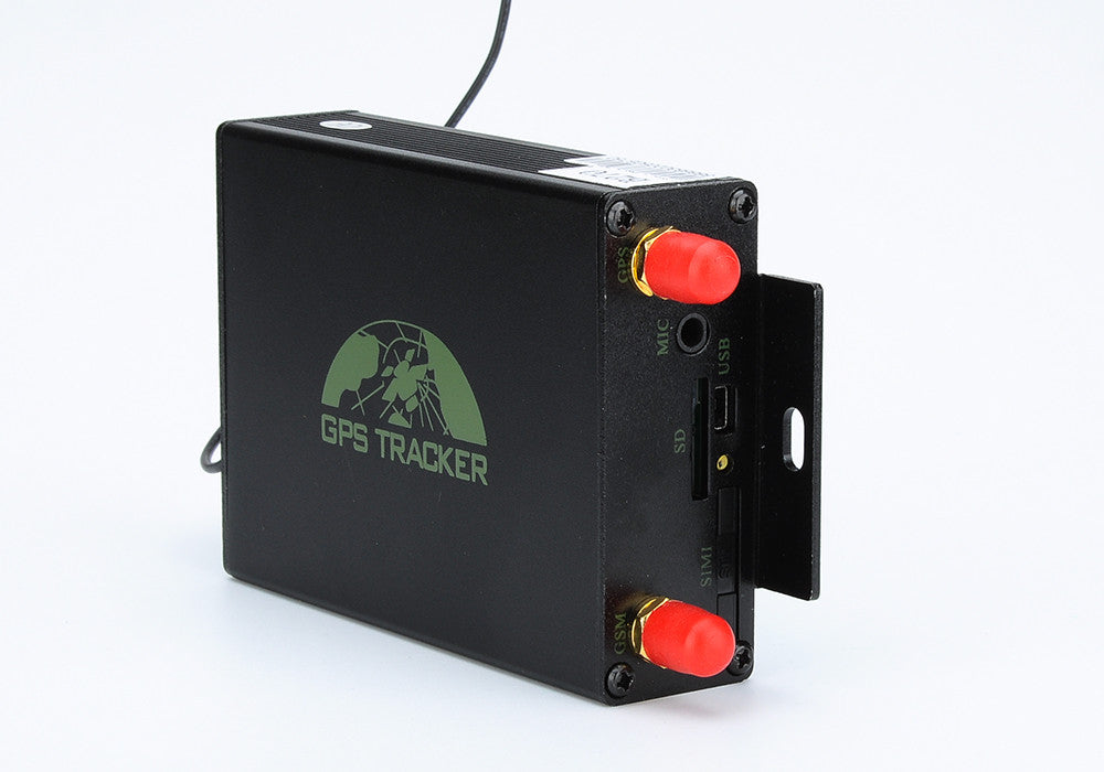 Vehicle GPS Tracker - Support Quad-Band SIM, GPS + LBS, SMS Alerts, Geo Fencing, Real Time Tracking, Phone App, Camera