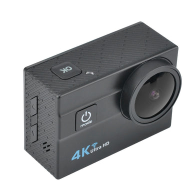4K Wi-Fi Waterproof Sports Camera - 1/4 inch 16MP Sony CMOS Sensor, HDMI, 173 Degree Lens, 2 Inch LCD Display (Black)