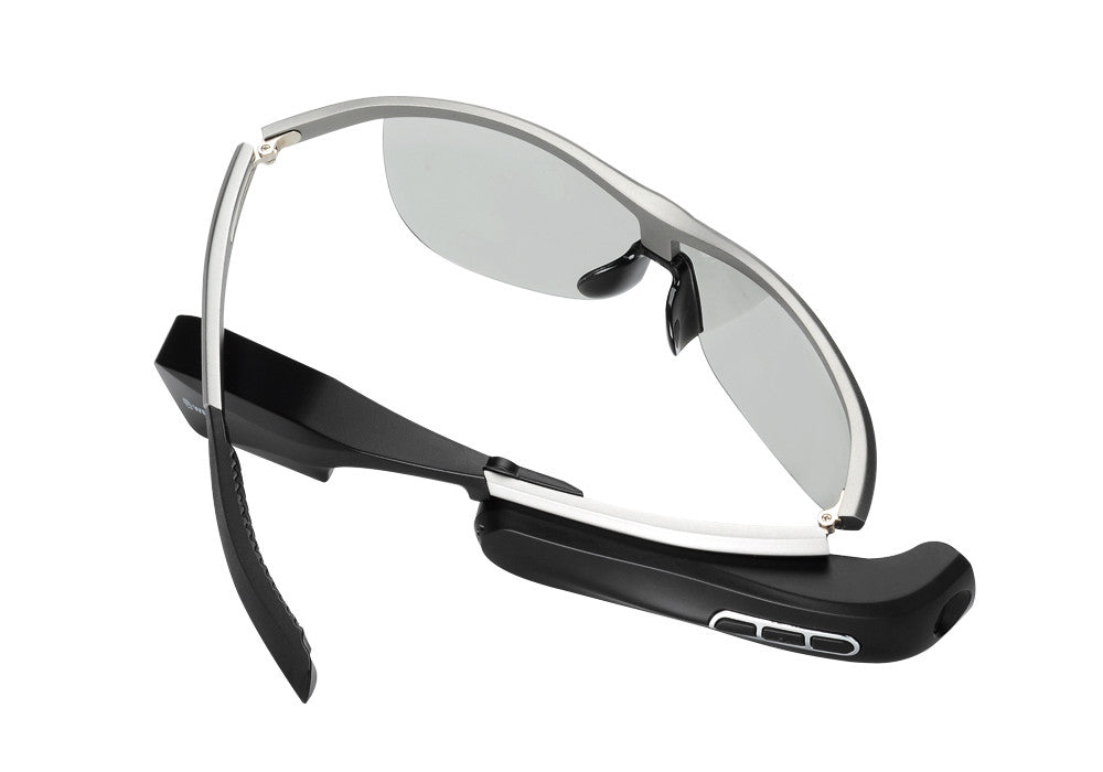WEAR Bluetooth Smart Glasses - Bluetooth 4.0, Polarized Lens, Wi-Fi, 8MP Camera, Video Recorder, 8GB ROM