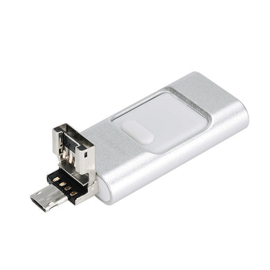 64GB Multi-functional USB Flashdisk - USB2.0, iOS, Android + Windows Interface, File Encryption