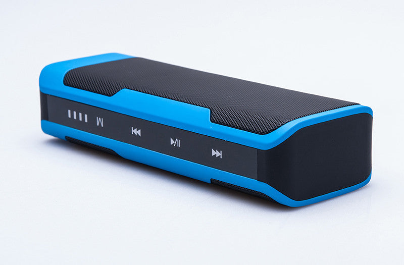 Portable Bluetooth Speaker - 4000mAh Power Bank, FM Radio, Support Hands-free, Micro SD Card Port, Touch Control