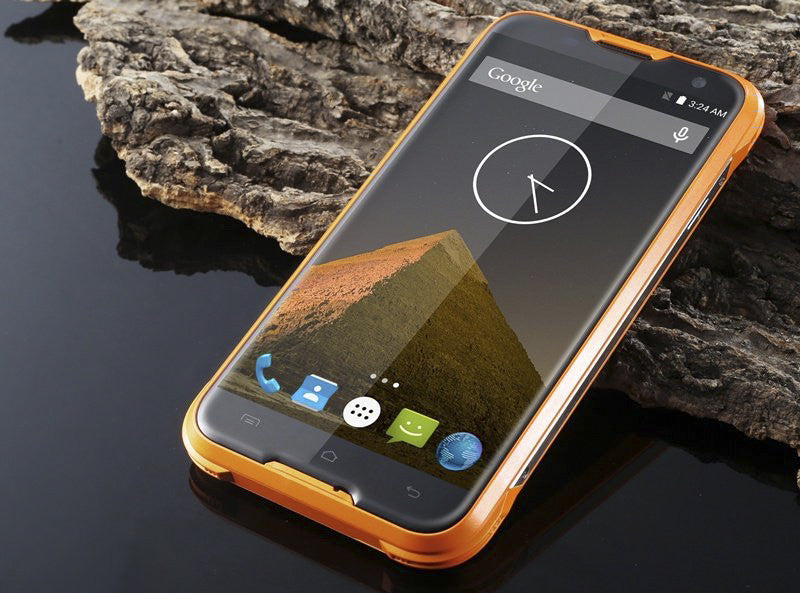 Blackview BV5000 Smartphone  - IP67, 4G, MTK6735P Quad Core CPU, 5 Inch HD Screen, 5000mAh Battery,  Android 5.1 (Orange)