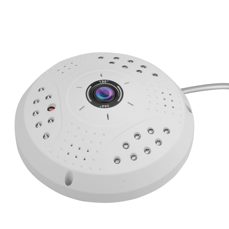 360 Degree Fisheye Security Camera - 1/3 Inch COMS, IR Cut, Motion Detection, Night Vision, AHD/ DVR