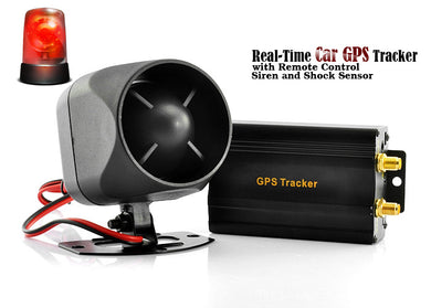GPS Car Tracker and Car Alarm with Real-Time Tracking