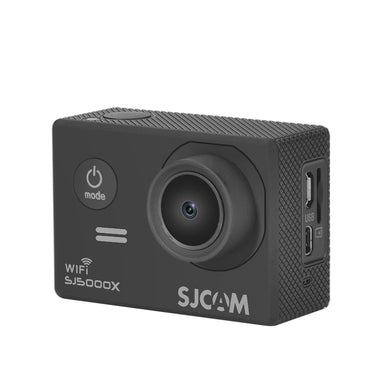 SJCAM SJ5000X Elite Edition Action Camera - Gyro Sensor, 4K, Wi-Fi, Loop Recording, WDR, 170 Degree Lens (Black)