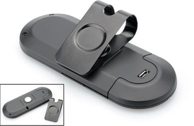 Bluetooth Hands Free Car Kit - Hi-Fi Speaker, 16 Hours Talk Time, DSP Noise Suppression