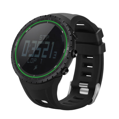 Sunroad FR801 Sports Watch - Waterproof, Thermometer, Barometer, Pedometer, Calorie Counter, Altimeter, Digital Compass (Green)