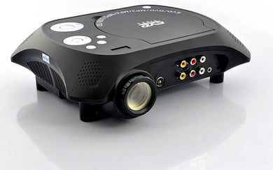 LED Multimedia Projector with DVD Player - 480x320, 20 Lumens, 100:1