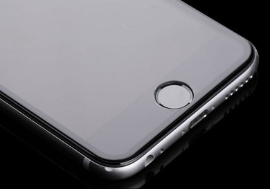 Glass Screen Protector For iPhone 6 And iPhone 6S  - 0.3mm Ultra Slim, Super Hard H9 (Black Border)