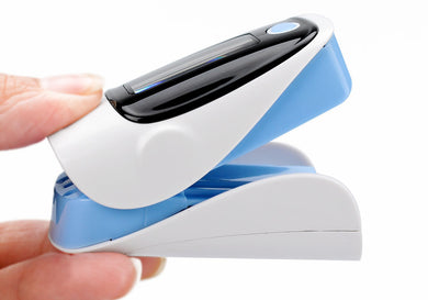 Fingertip Pulse Oximeter - 1.2 Inch OLED Display, Auto Power off, Low Voltage Display