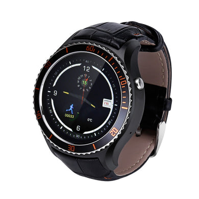 IQI I2 Android 5.1 Smart Watch - Quad Core CPU, Wi-Fi, Bluetooth 4.0, Play Store, Pedometer, Heart Rate Monitor, GPS (Black)