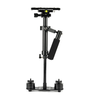 S40 Handheld Camera Stabilizer - Aluminum Alloy, Sprit level, Adjustable Mounts + Counter Weights, Length 23 To 40 CM