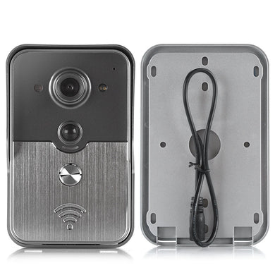 Video Door Intercom System - 1/4 Inch COMS Sensor, iOS + Android Support, Night Vision, POE, PIR Motion Detection