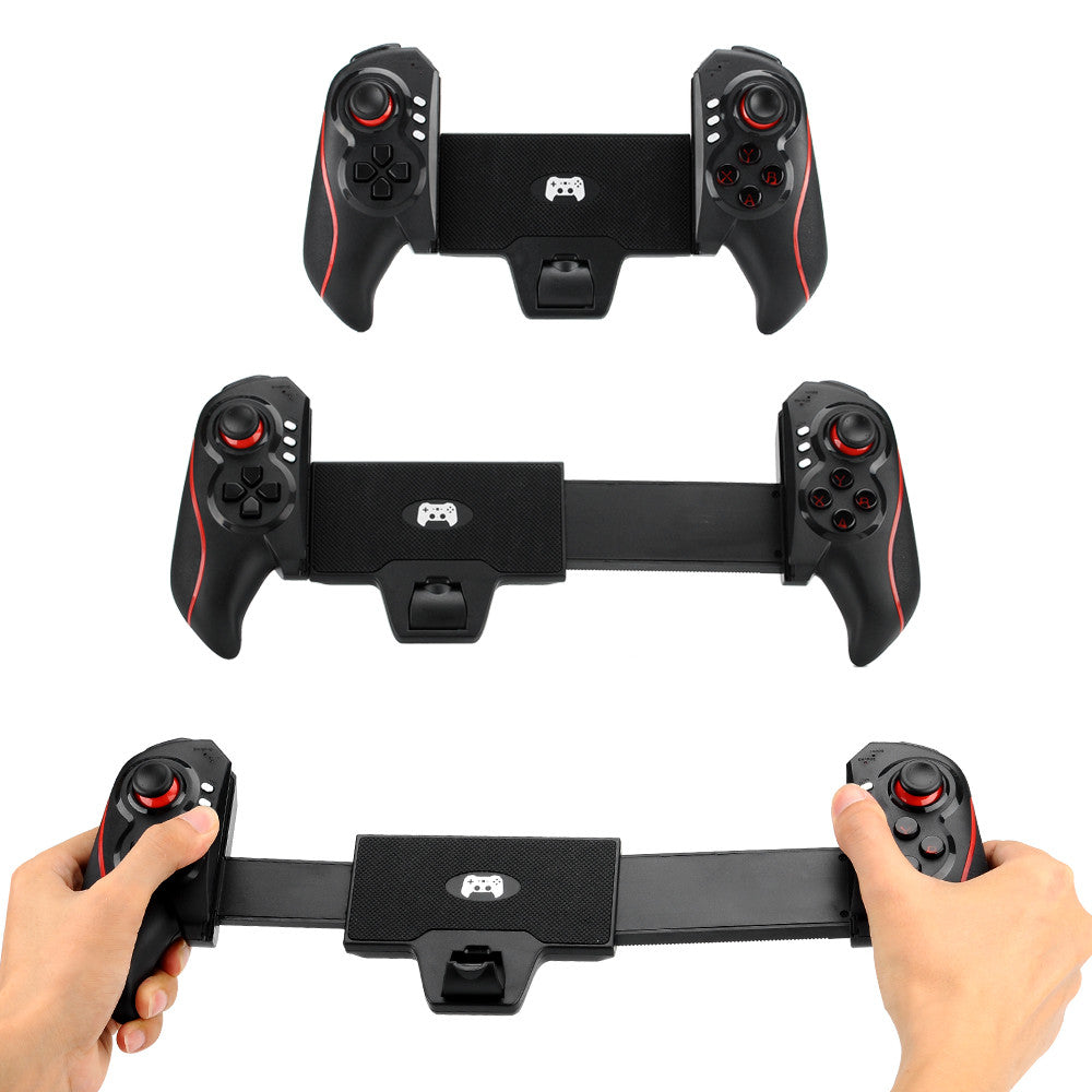 Wireless Smartphones + Tablets Game Pad - Android and iOS Support, Bluetooth, Modes: GAMEPAD, MOUSE, ICADE
